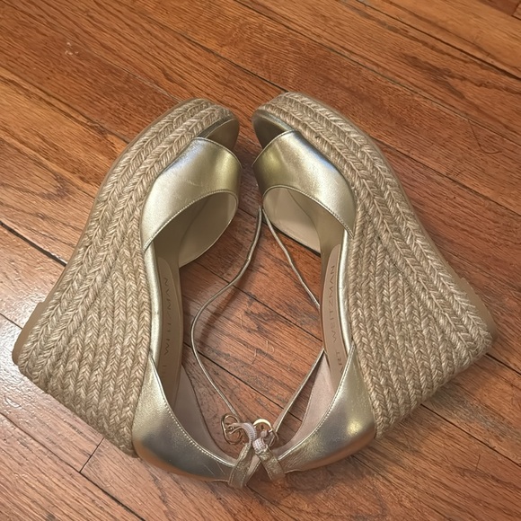 Stuart Weitzman Nudistcurve Espadrille Wedge Women's Shoes - Picture 12 of 16